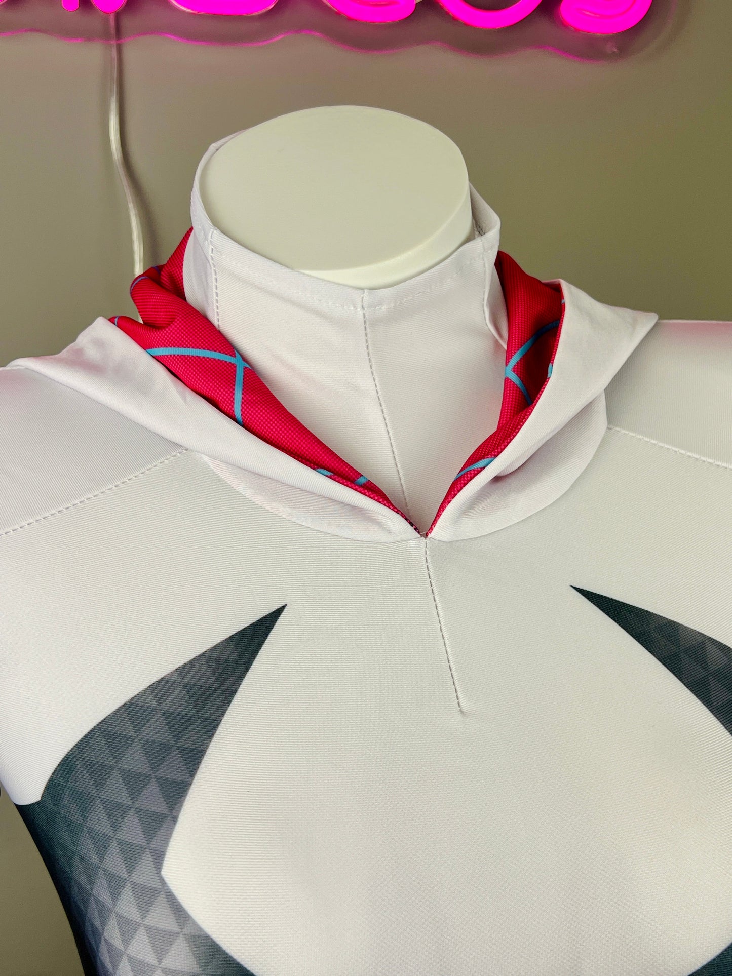 Super Hero Spider Gwen Cosplay Full Bodysuit Halloween Costume Zentai - www.Shopthatapp.com