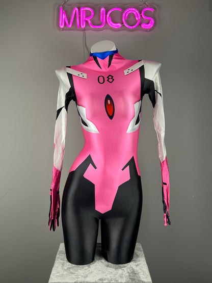 Anime Style Spandex Cosplay Plug Suit Halloween Costume Zentai - www.Shopthatapp.com