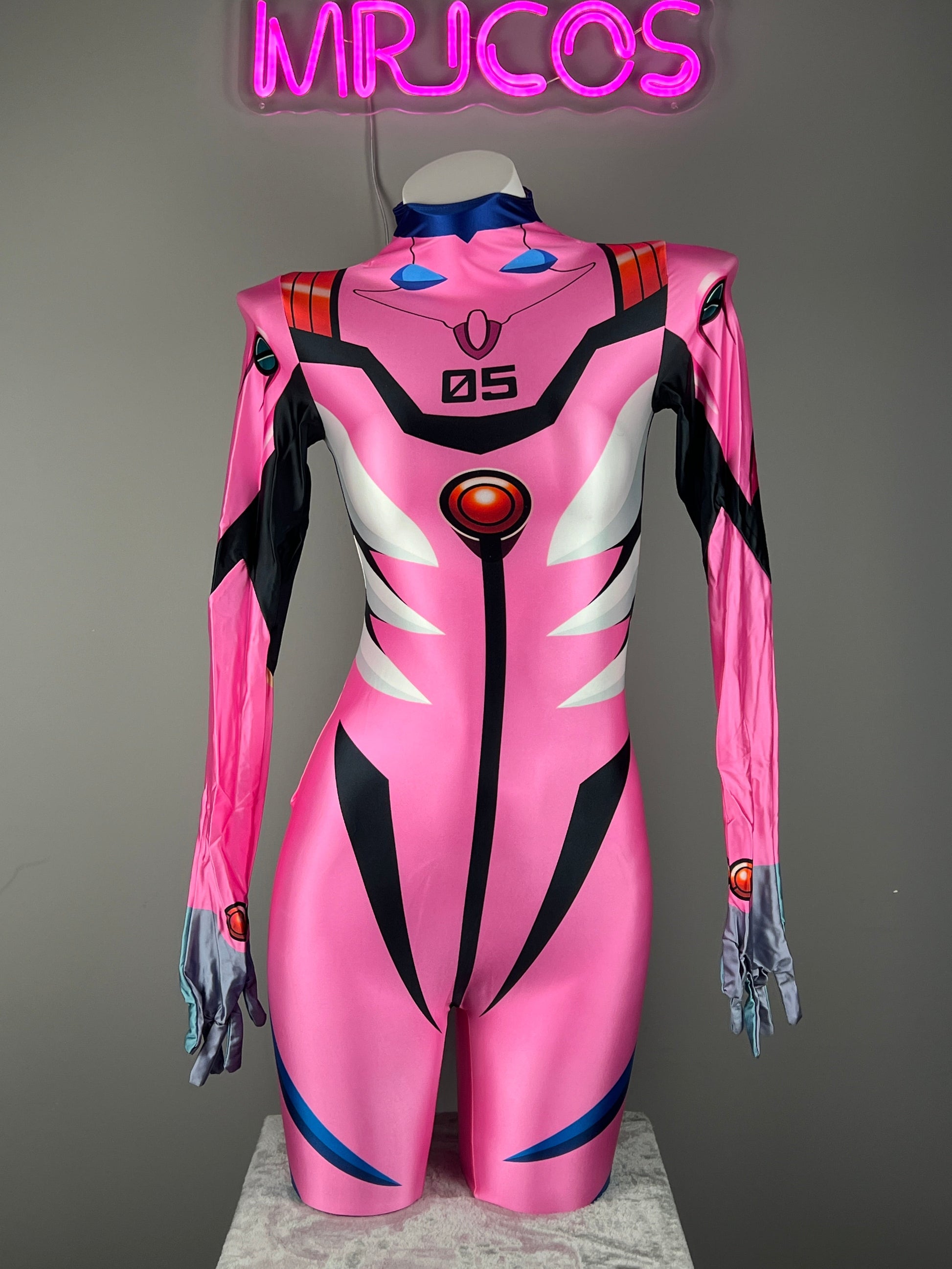 Anime Style Spandex Cosplay Plug Suit Halloween Costume Zentai - www.Shopthatapp.com