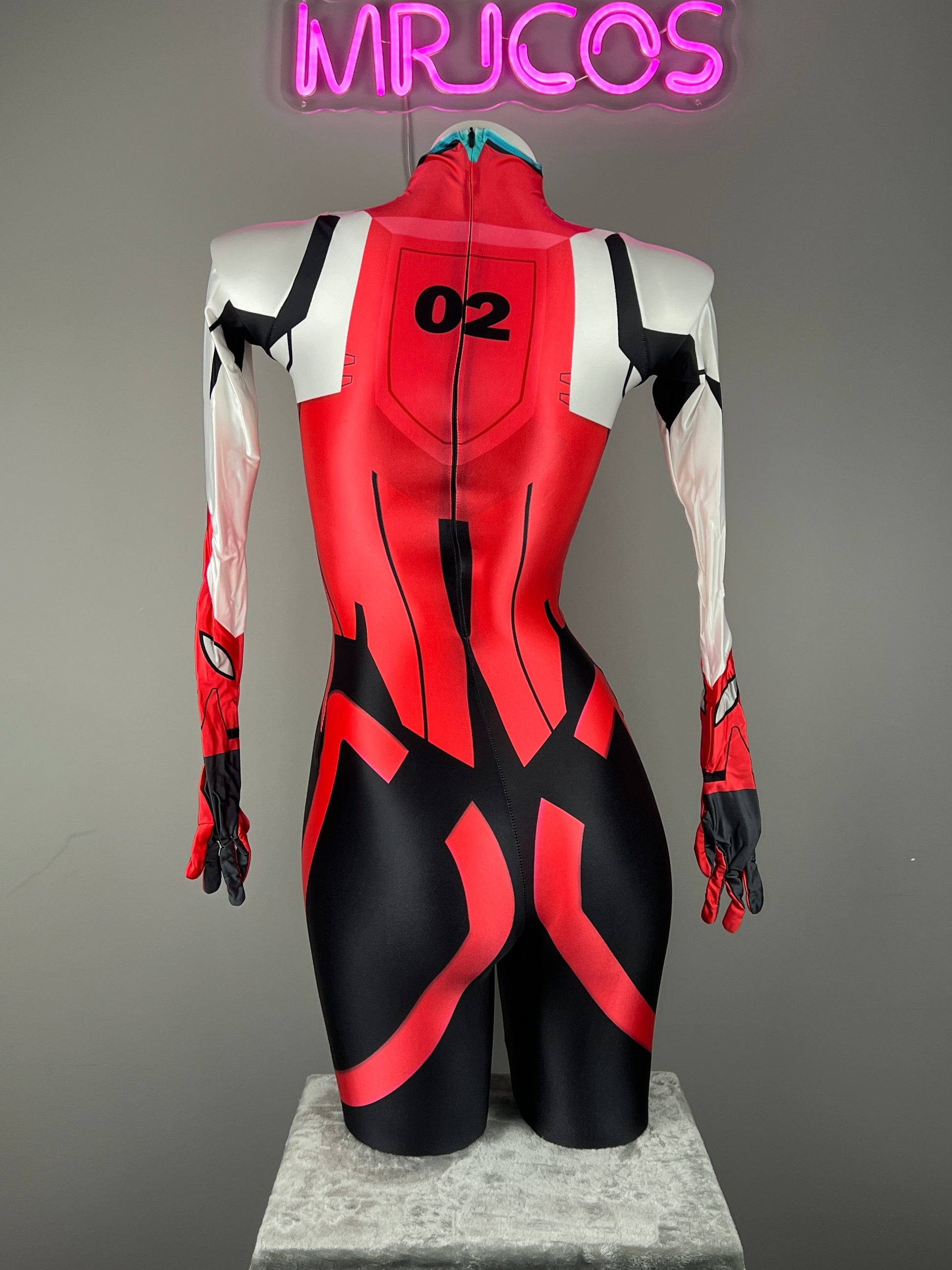 Anime Style Spandex Cosplay Plug Suit Halloween Costume Zentai - www.Shopthatapp.com