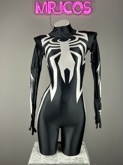 Woman Super Hero Spandex Cosplay Full Bodysuit Halloween Costume Zentai - www.Shopthatapp.com