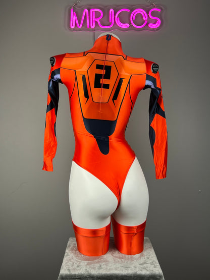 Anime Style Spandex Cosplay BodySuit Plugsuit Halloween Costume Zentai - www.Shopthatapp.com