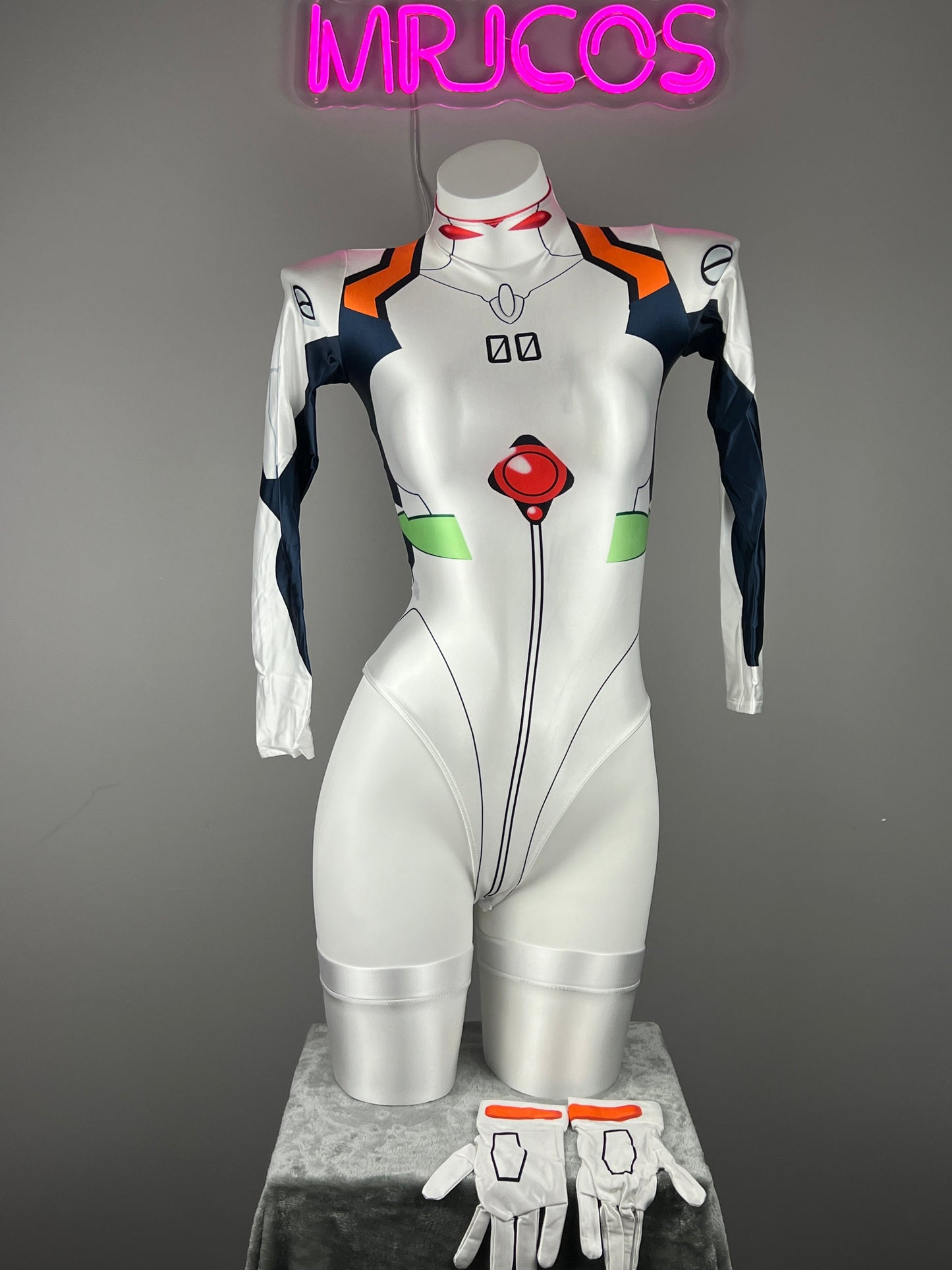 Anime Style Spandex Cosplay BodySuit Plugsuit Halloween Costume Zentai - www.Shopthatapp.com