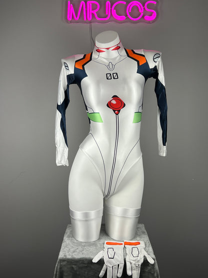 Anime Style Spandex Cosplay BodySuit Plugsuit Halloween Costume Zentai - www.Shopthatapp.com