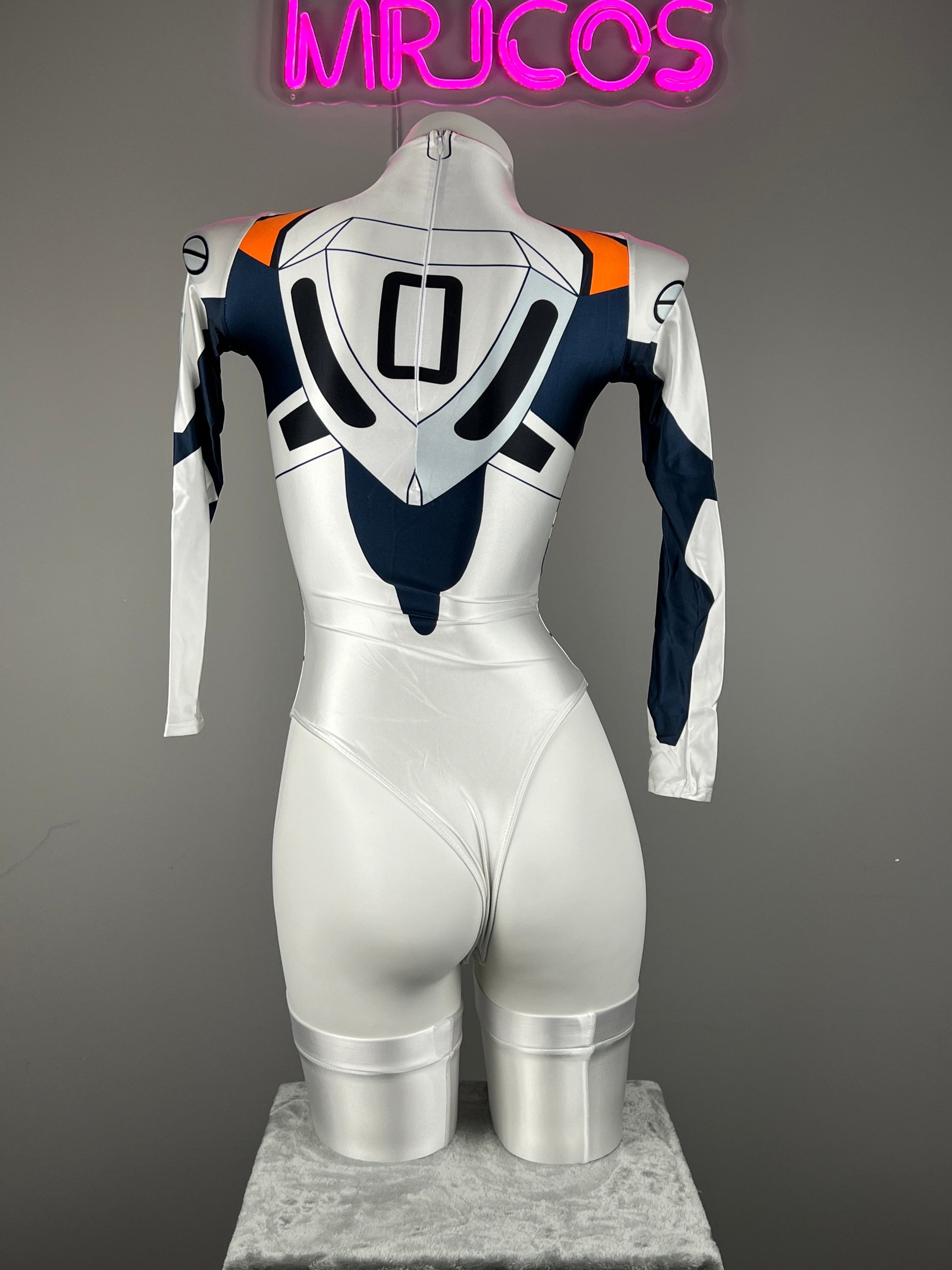Anime Style Spandex Cosplay BodySuit Plugsuit Halloween Costume Zentai - www.Shopthatapp.com