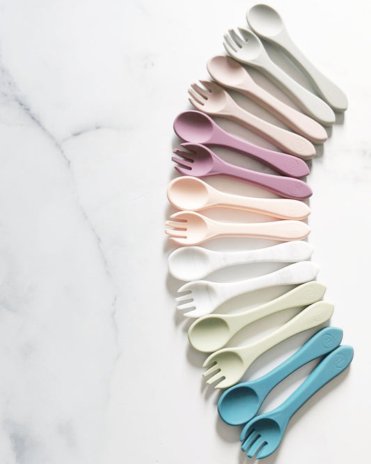 Duo d'ustensiles tout en silicone