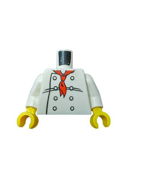 LEGO® 6283797 Torso, Chef with Buttons - UB1119