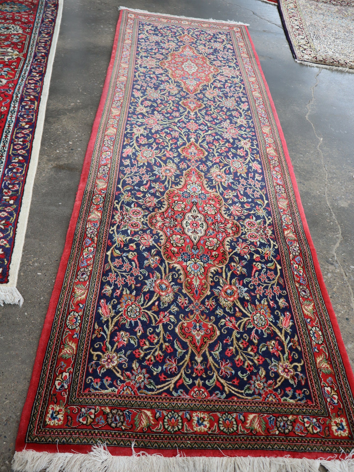 Persian Qom Kork Wool Runner | 2' 9" x 8' 6" - www.Shopthatapp.com