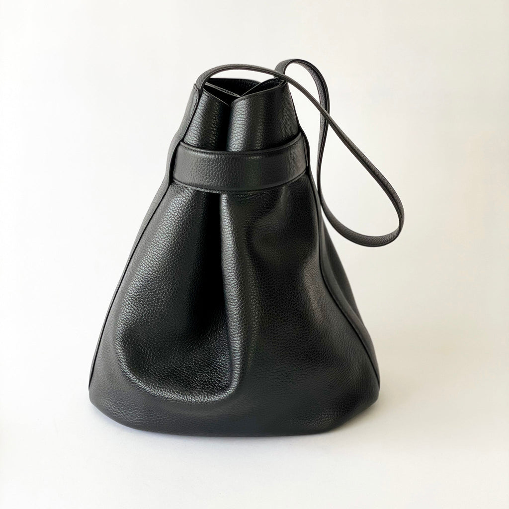 The Navona Bucket Bag in Black - www.Shopthatapp.com