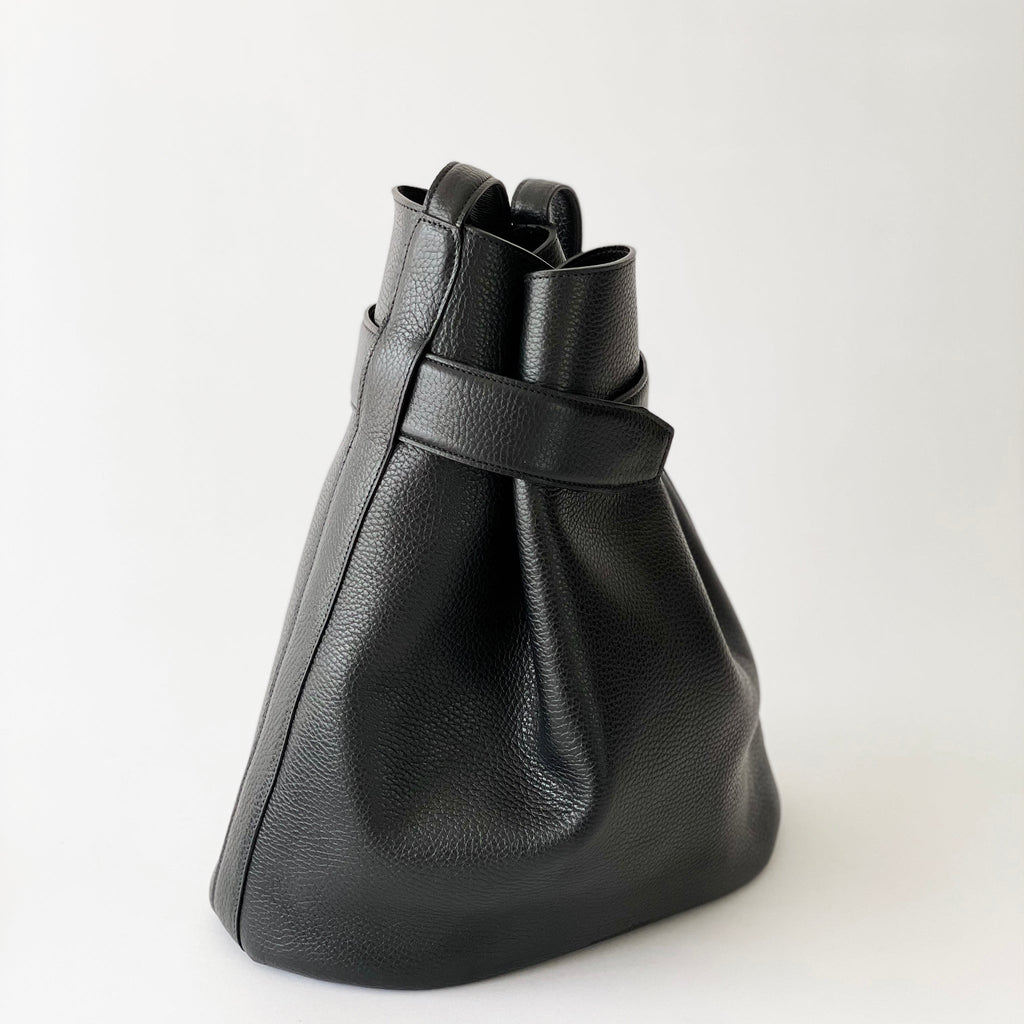 The Navona Bucket Bag in Black - www.Shopthatapp.com