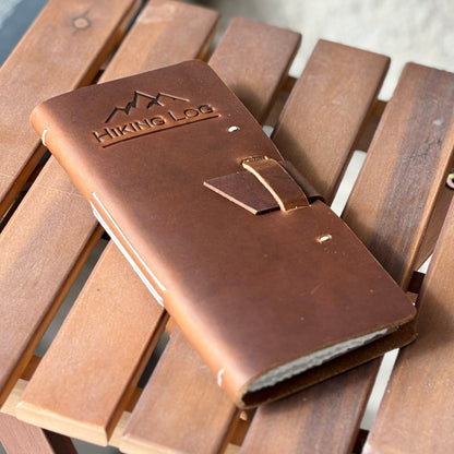 Genuine Leather Hiking Logbook-Everything leather-www.Shopthatapp.com-Tolredo Leather