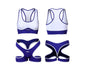 Anime Style 3-Piece Short Gymnastics Uniform Sports Tank Top with Sexy Cutout Shorts - www.Shopthatapp.com