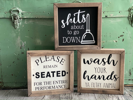 Bathroom Signs - www.Shopthatapp.com