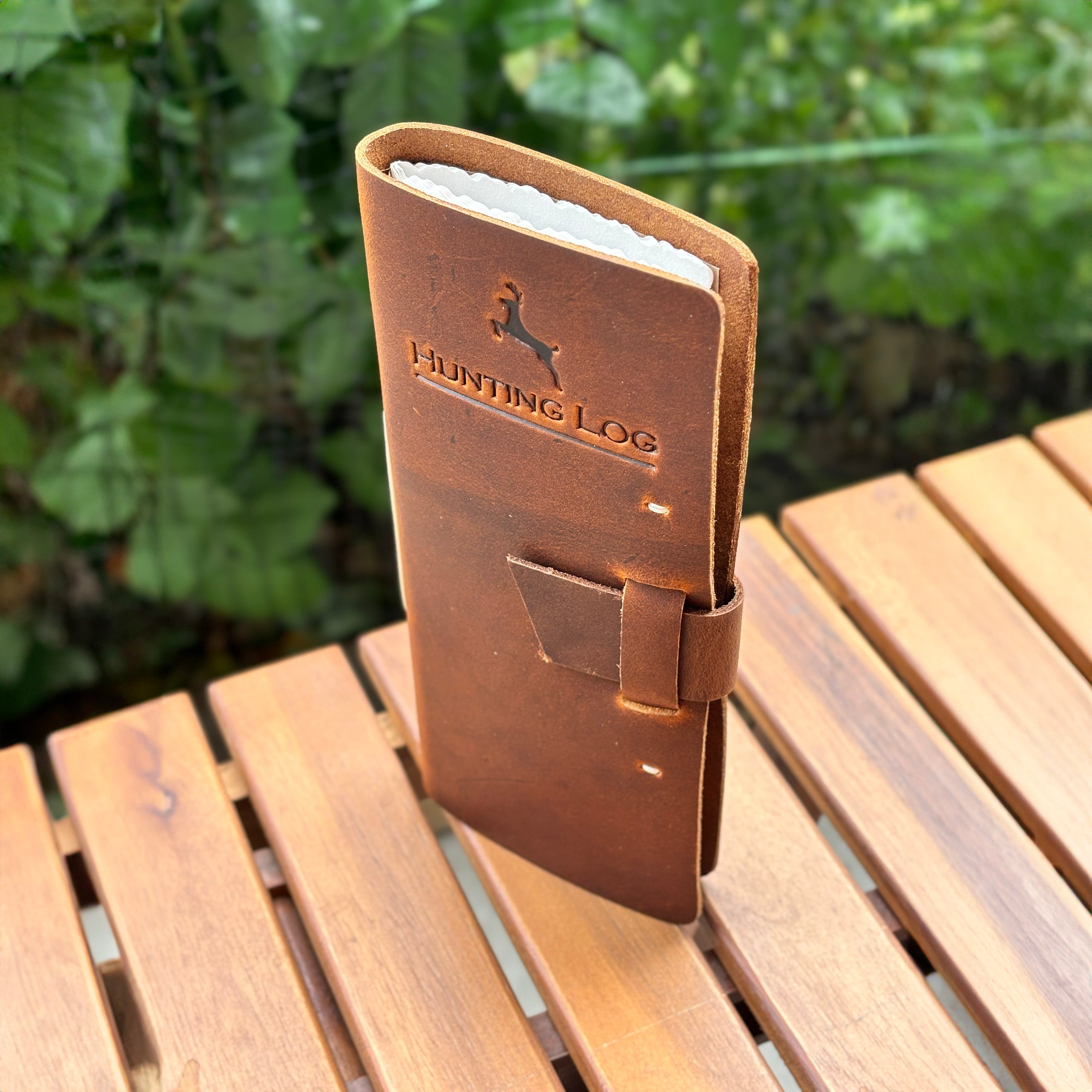 Premium Leather Hunting Journal - www.Shopthatapp.com