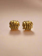 Oversized Curve Studs - www.Shopthatapp.com