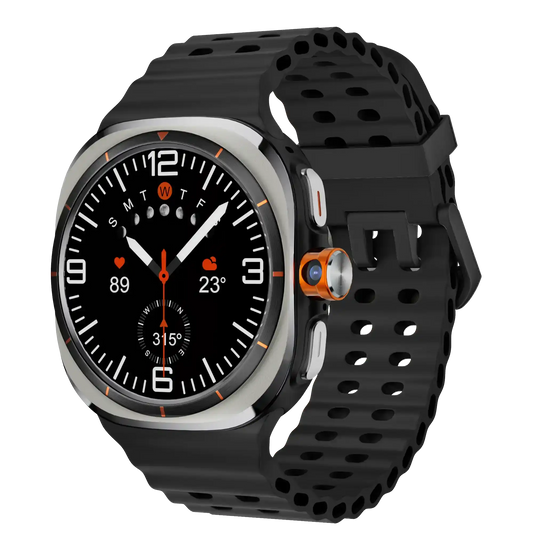 TUTT U8 Ultra 4G Android Smartwatch | AMOLED | GPS | Health & Connectivity Tools | 3GB+32GB | 180 Rotating Camera - www.Shopthatapp.com