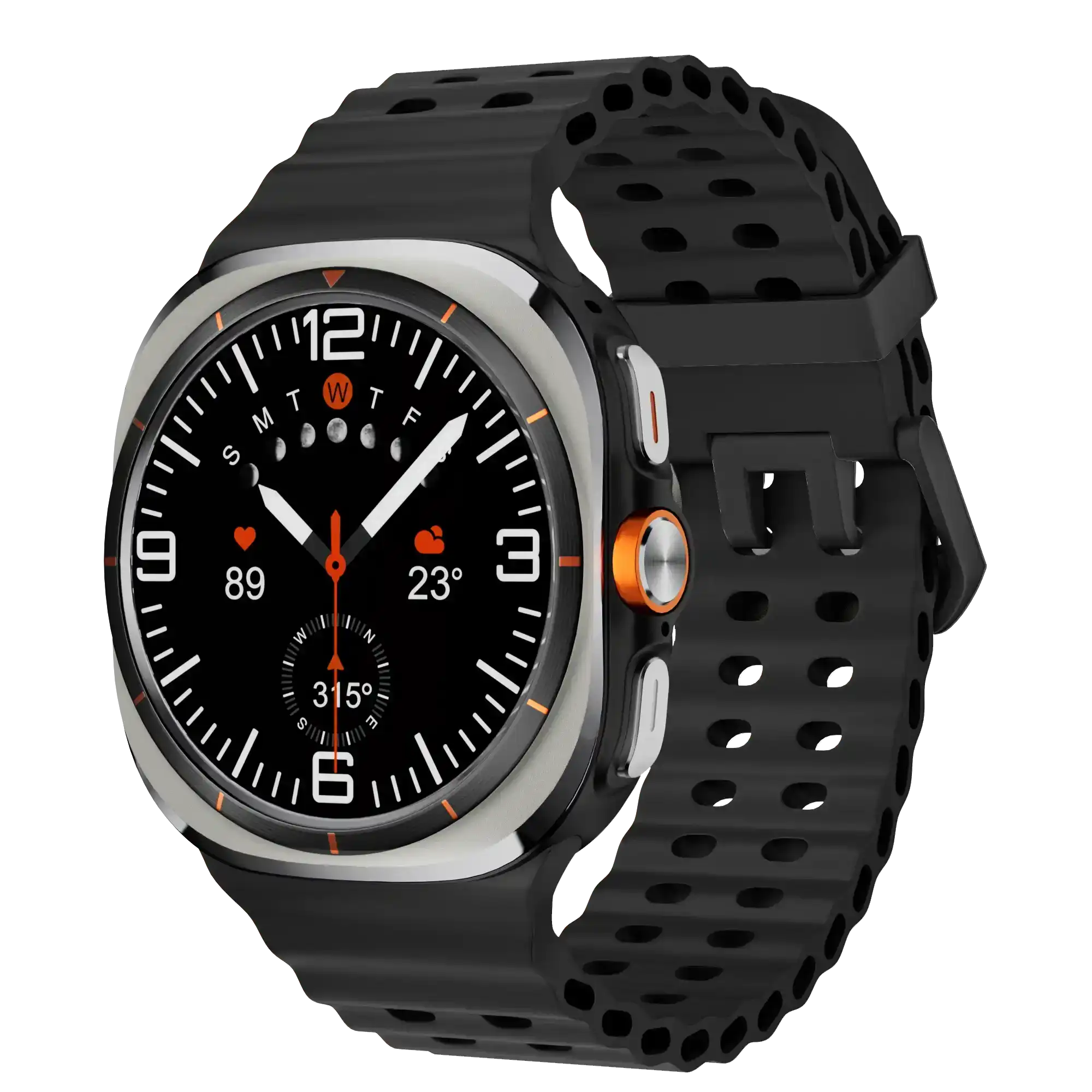 TUTT U8 Ultra 4G Android Smartwatch | AMOLED | GPS | Health & Connectivity Tools | 3GB+32GB | 180 Rotating Camera - www.Shopthatapp.com