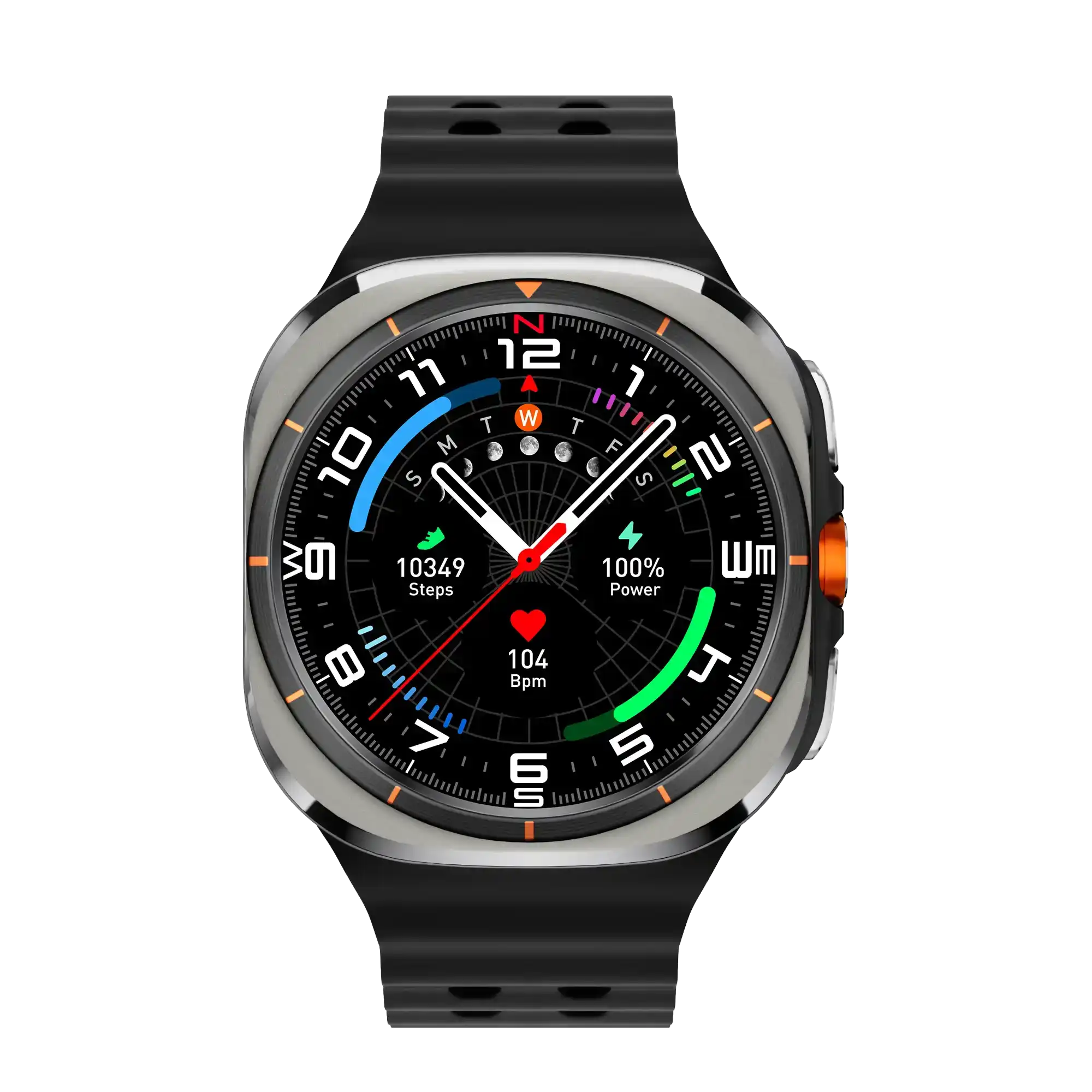 TUTT U8 Ultra 4G Android Smartwatch | AMOLED | GPS | Health & Connectivity Tools | 3GB+32GB | 180 Rotating Camera - www.Shopthatapp.com
