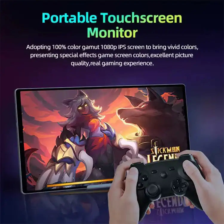 TUTT 21.5” Smart Android Display with Battery, Camera & Touchscreen | Portable Monitor + Smart TV + Conference Screen E21