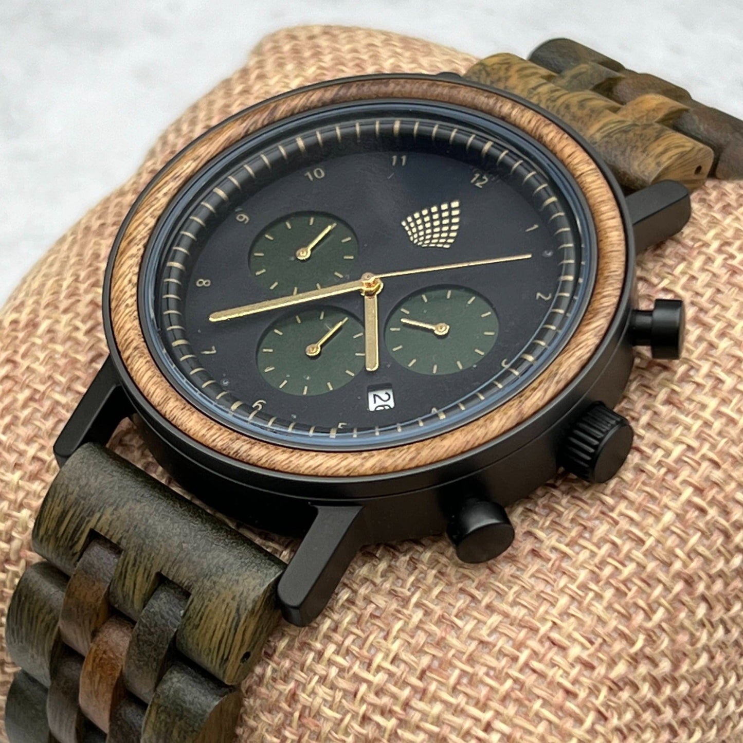 Le Cèdre : Montre en bois pour homme
