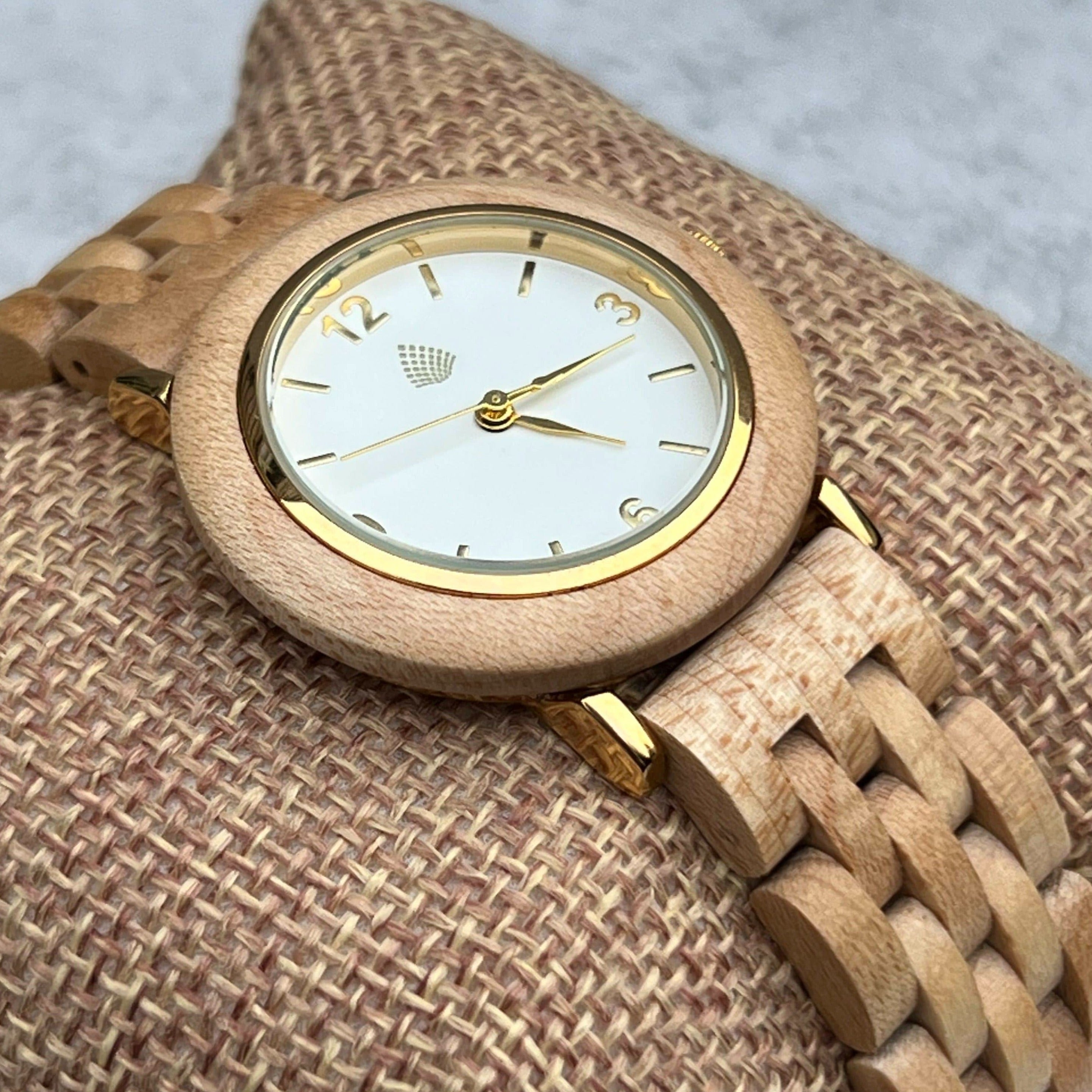 The Birch: Wood Watch for Women - www.Shopthatapp.com
