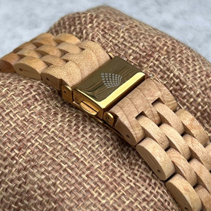 Le Bouleau : Montre en bois pour femme