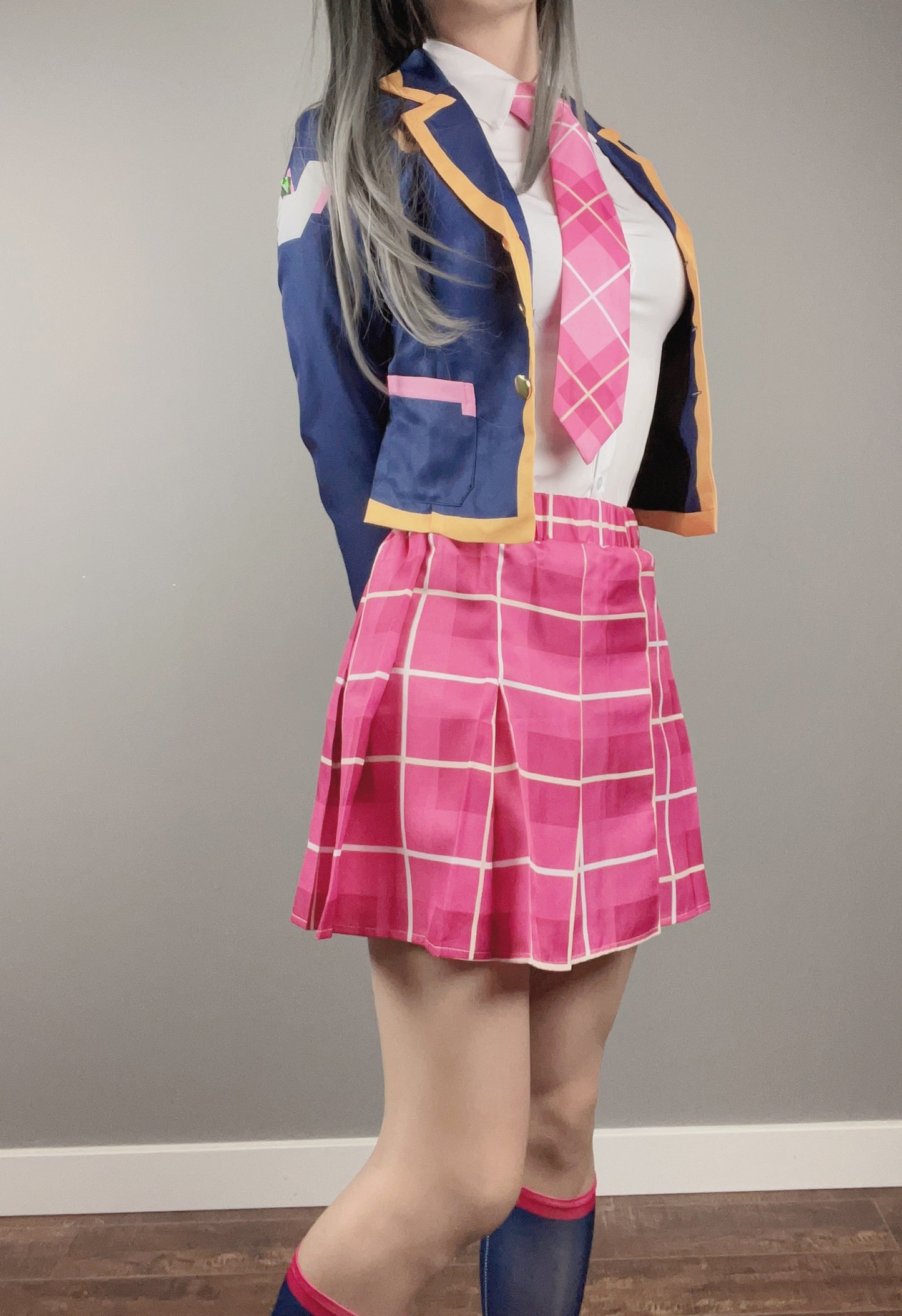 Anime Style Cosplay Halloween Costume Set School Uniform with Jacket and Skirt - www.Shopthatapp.com