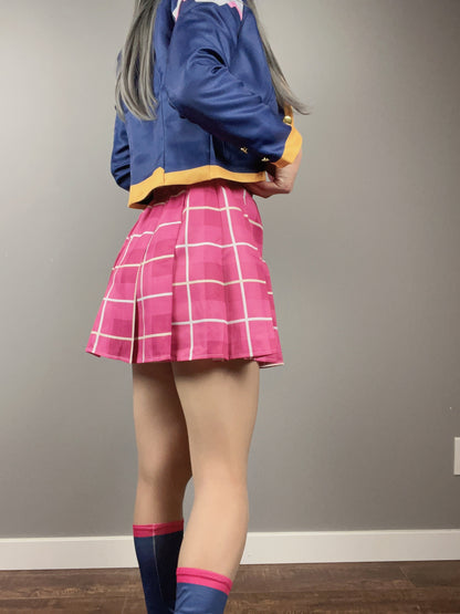 Anime Style Cosplay Halloween Costume Set School Uniform with Jacket and Skirt - www.Shopthatapp.com