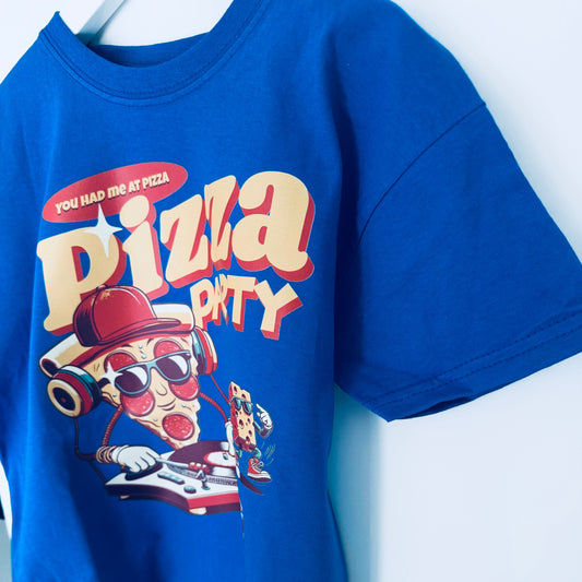 T-shirt Pizza Party