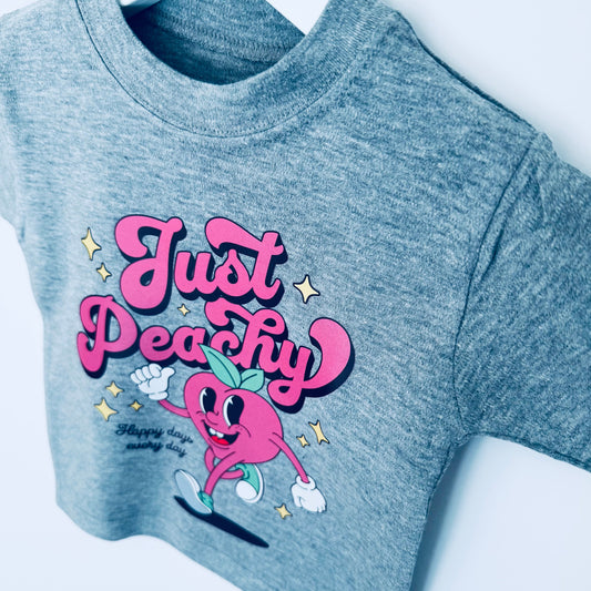T-shirt « Just Peachy »