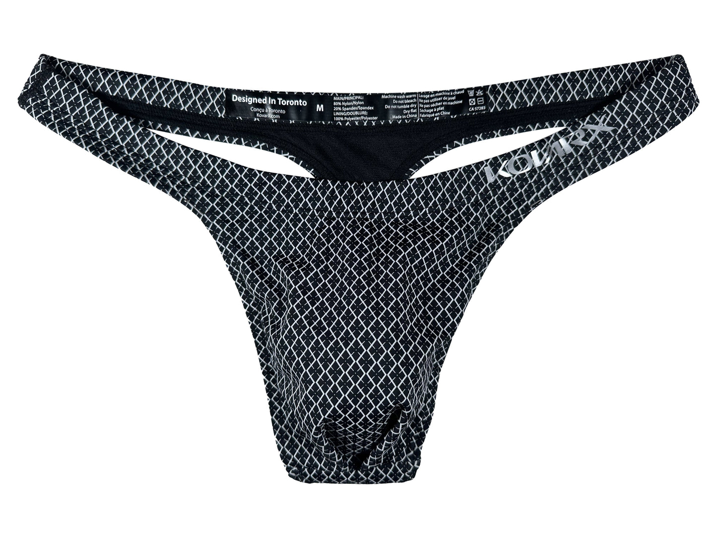 Adonis Swim Thong - Logo Print - www.Shopthatapp.com