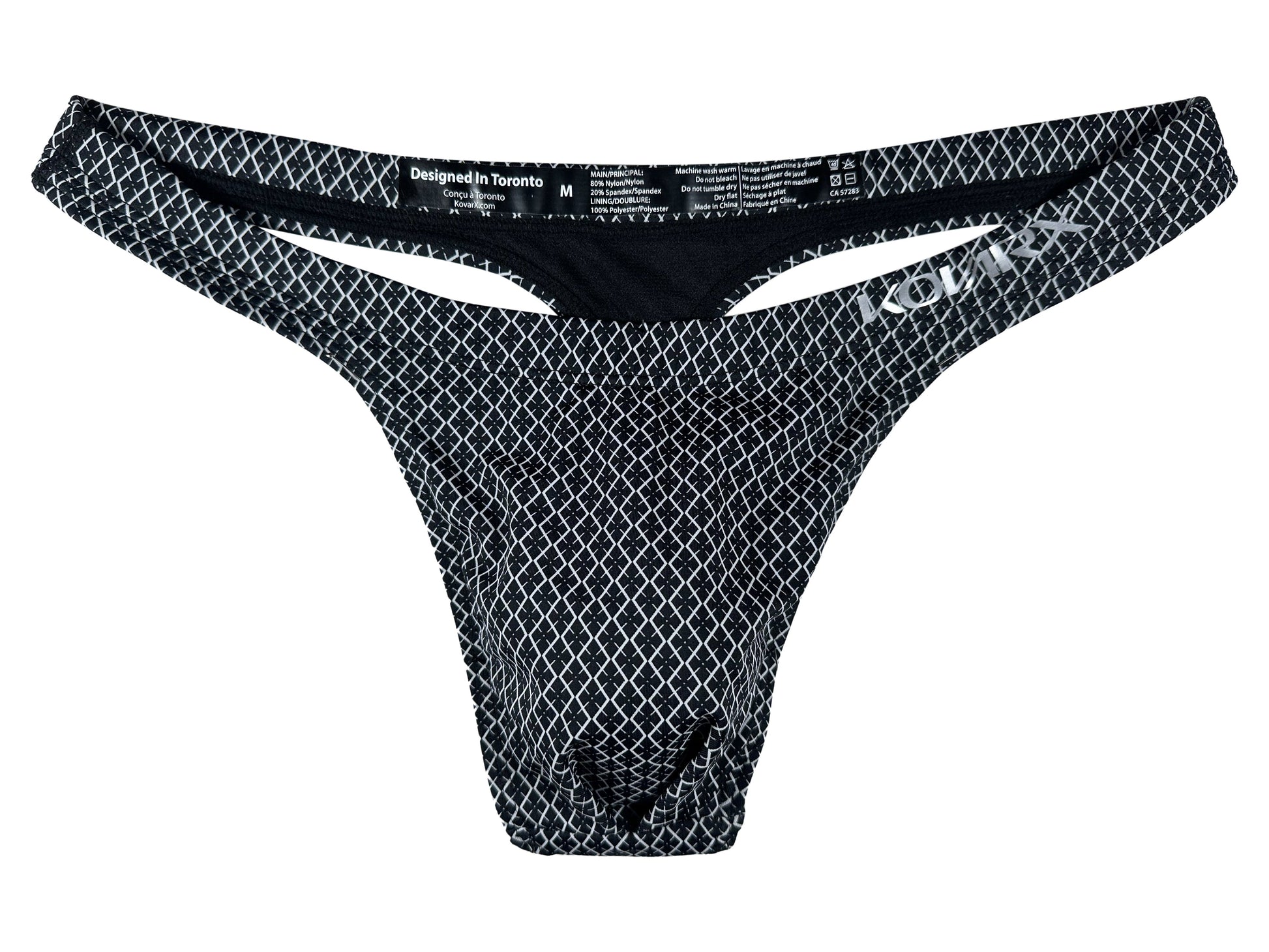 Adonis Swim Thong - Logo Print - www.Shopthatapp.com