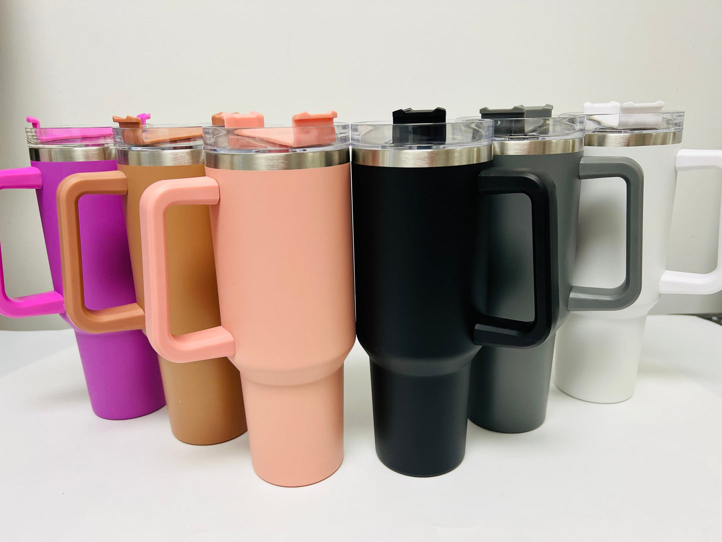40oz Tumbler l Blank 40oz Tumbler with handle