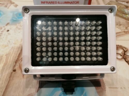 Construit avec une griffe pour caméscope 100 LED Vision nocturne IR Infrarouge + pack batterie