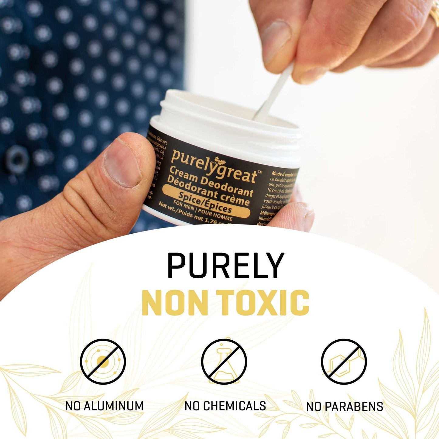 Spice Cream Deodorant for Men - www.Shopthatapp.com