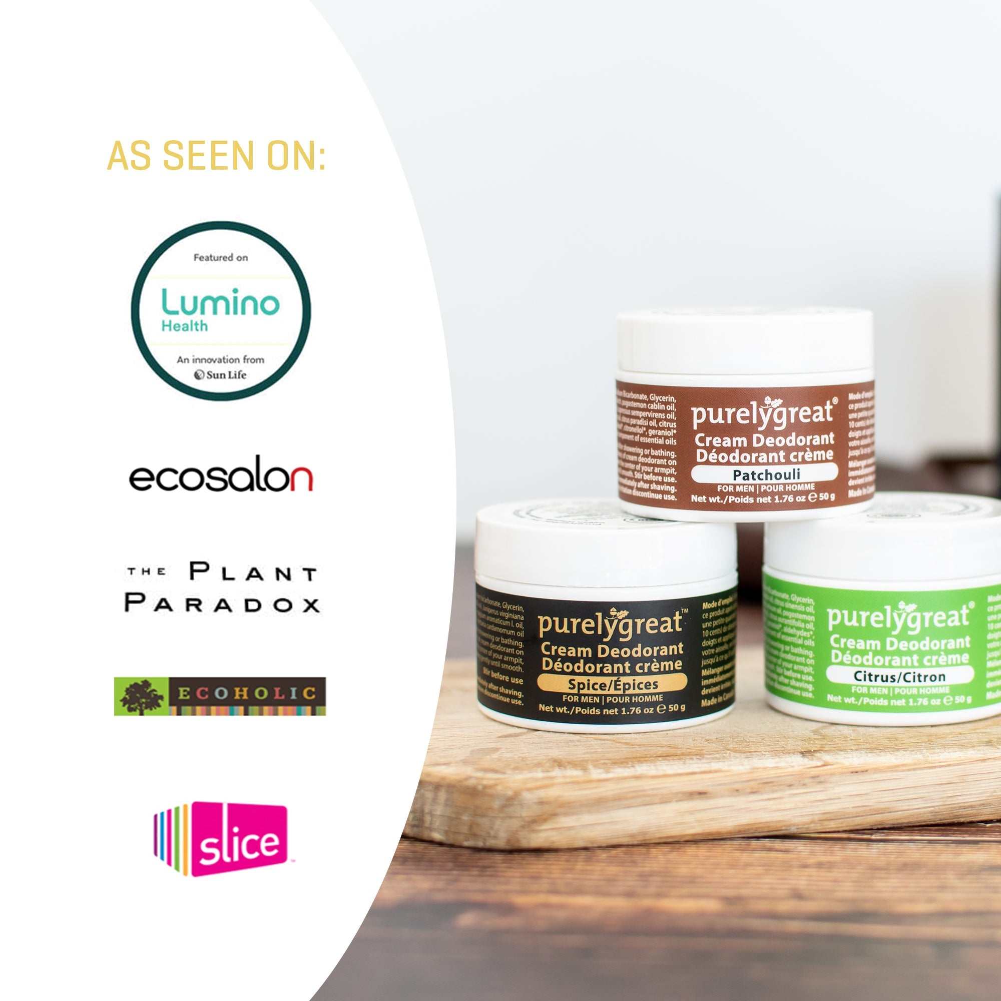 Spice Cream Deodorant for Men - www.Shopthatapp.com