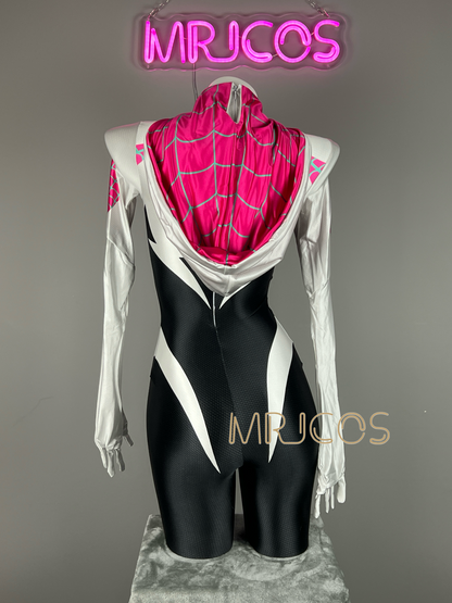 Woman Super Hero Spandex Cosplay Full Bodysuit Halloween Costume Zentai - www.Shopthatapp.com