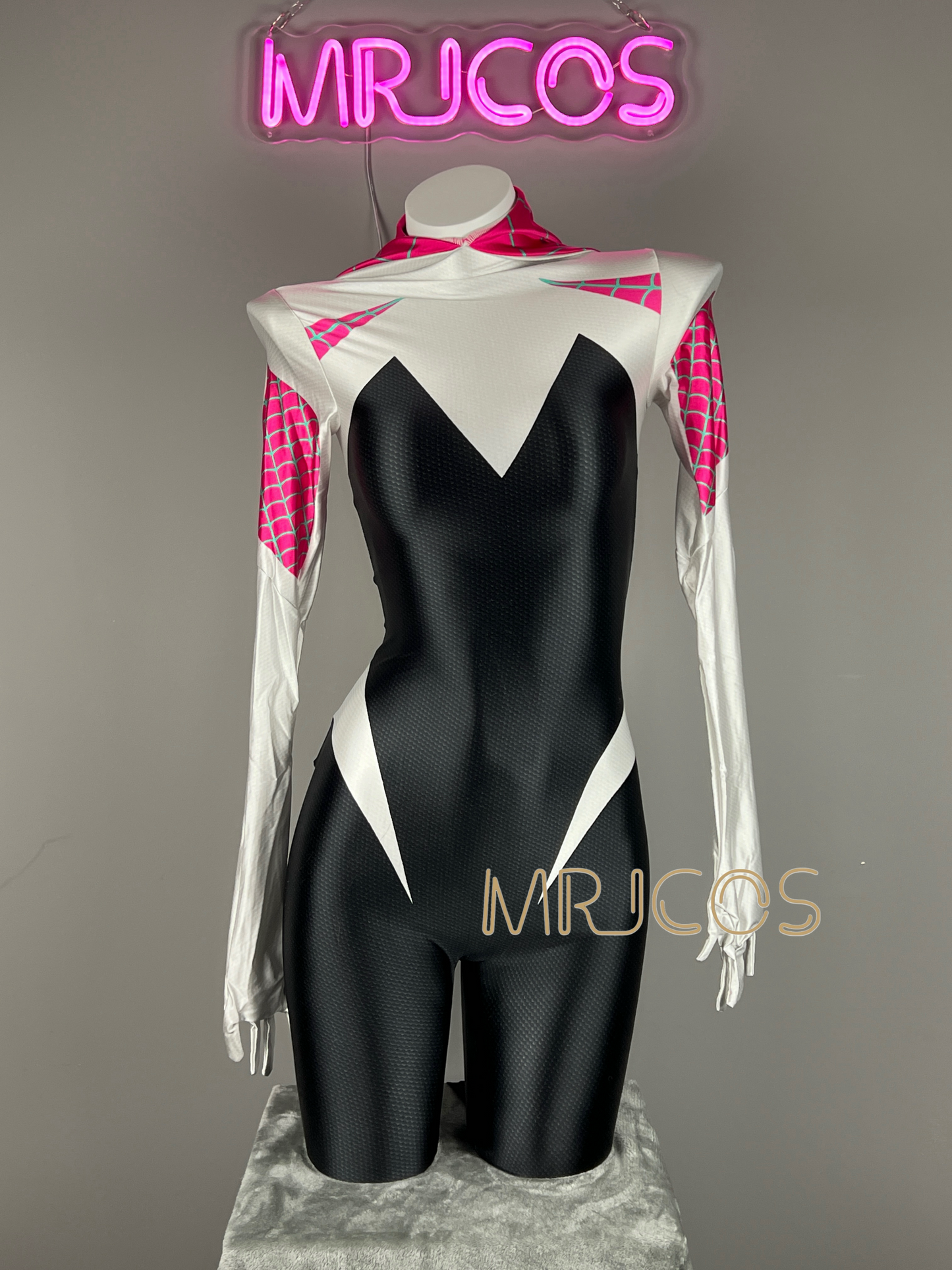 Woman Super Hero Spandex Cosplay Full Bodysuit Halloween Costume Zentai - www.Shopthatapp.com