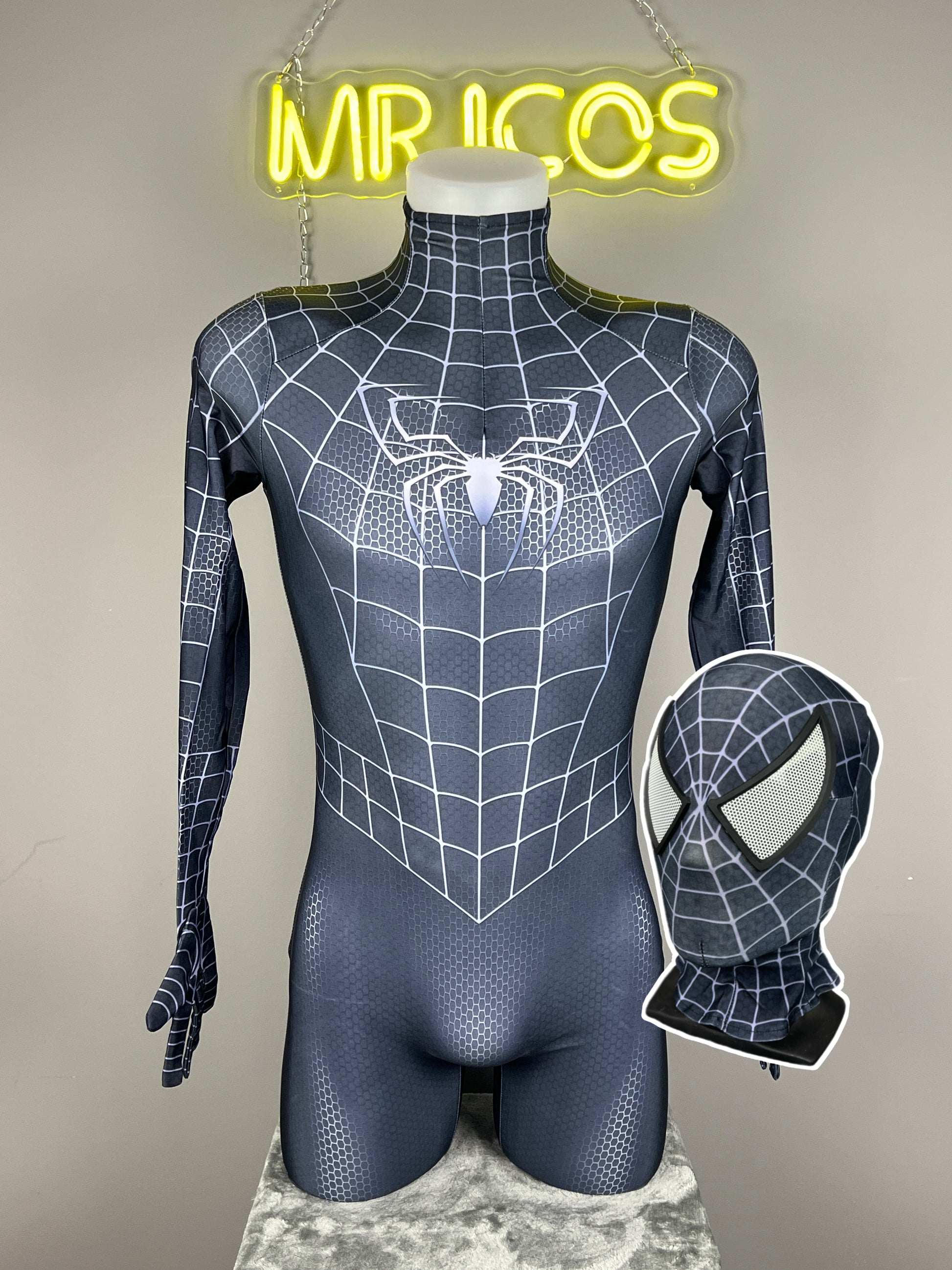 Super Hero Spider Cosplay Full Bodysuit Halloween Costume Zentai - www.Shopthatapp.com