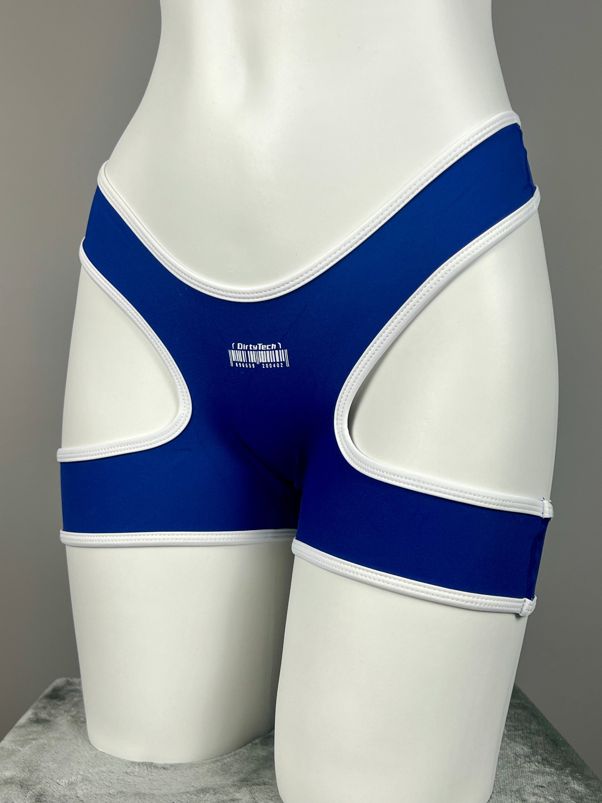 Anime Style 3-Piece Short Gymnastics Uniform Sports Tank Top with Sexy Cutout Shorts - www.Shopthatapp.com