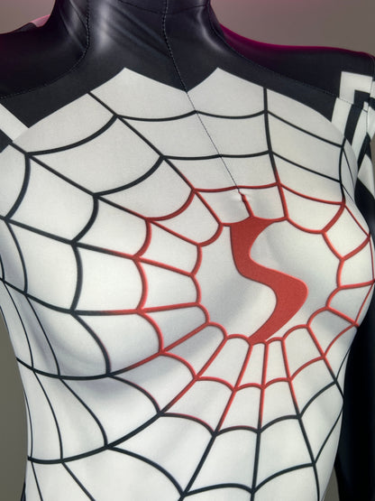 Super Hero Spider Cindy Cosplay Full Bodysuit Halloween Costume Zentai - www.Shopthatapp.com