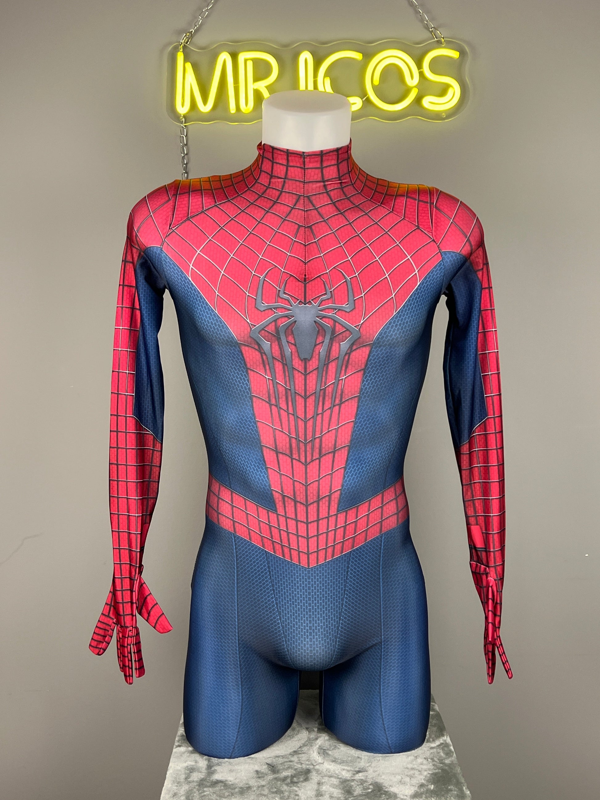 Super Hero Amazing Spider Cosplay Full Bodysuit Halloween Costume Zentai - www.Shopthatapp.com