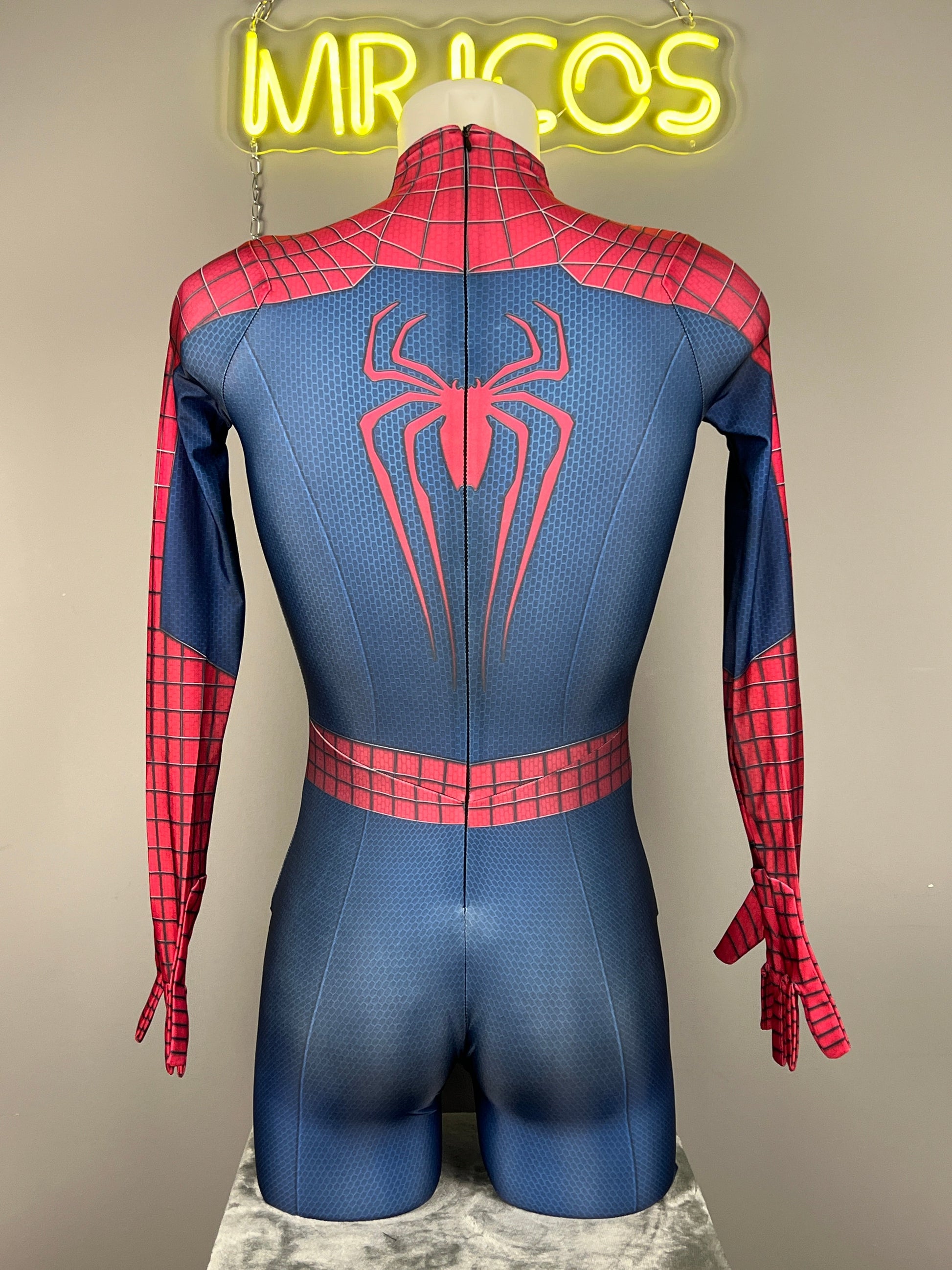 Super Hero Amazing Spider Cosplay Full Bodysuit Halloween Costume Zentai - www.Shopthatapp.com