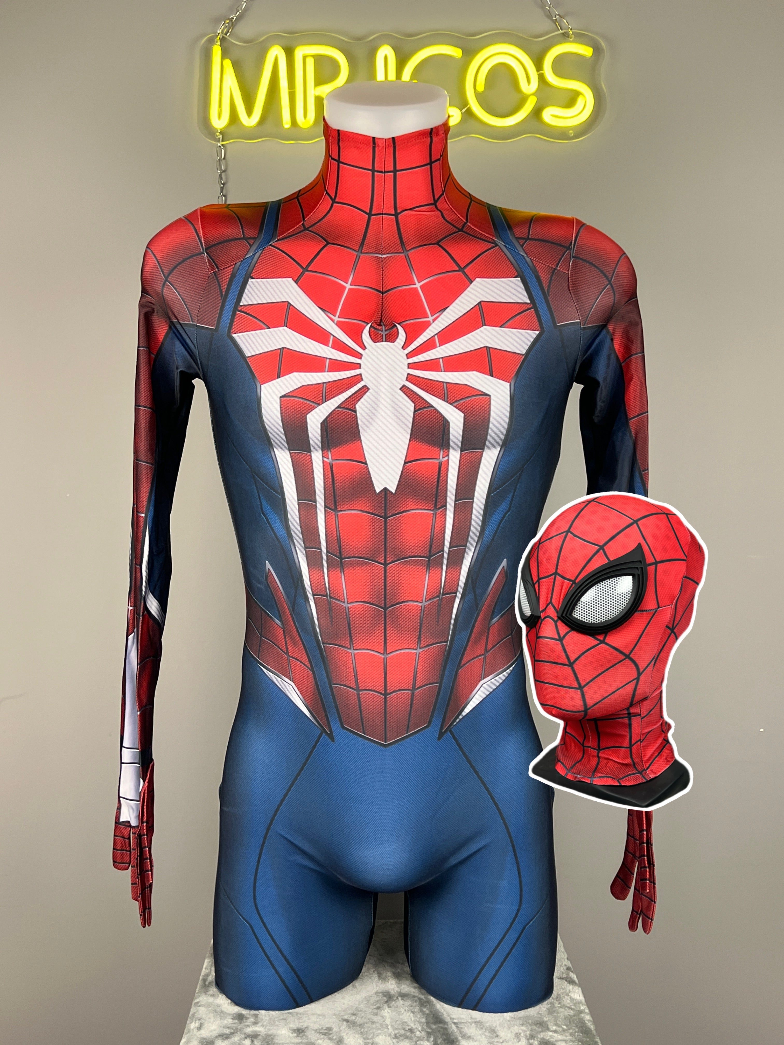 Super Hero Spider Cosplay Full Bodysuit Halloween Costume Zentai - www.Shopthatapp.com