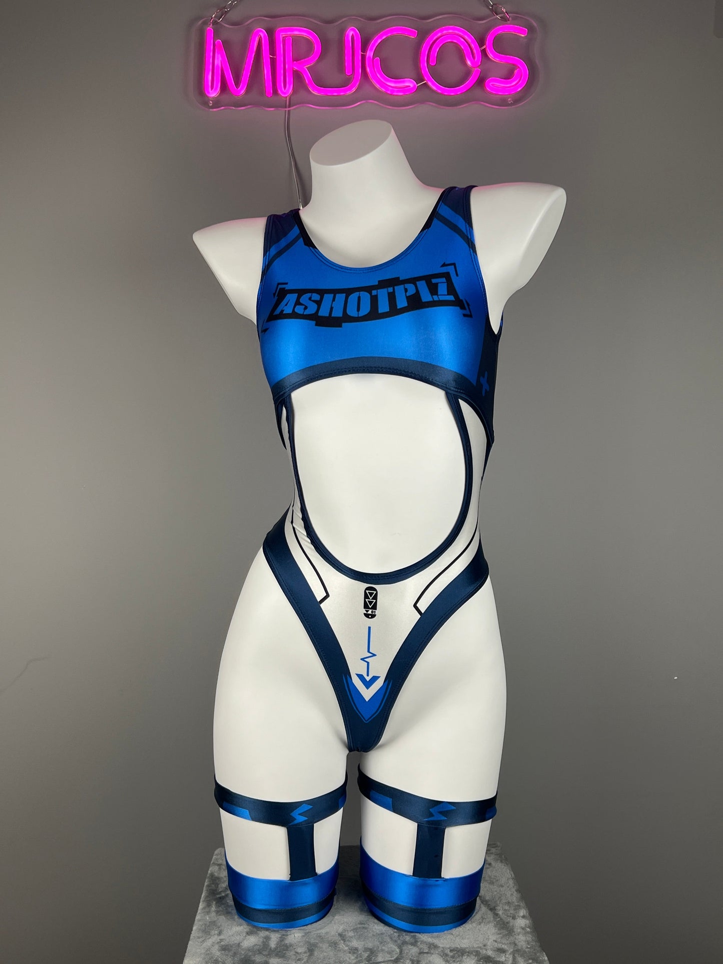 Anime Sci-fi Spandex Sexy Swim Racing Suit Wet Suit Cosplay Costume Bodysuit - www.Shopthatapp.com