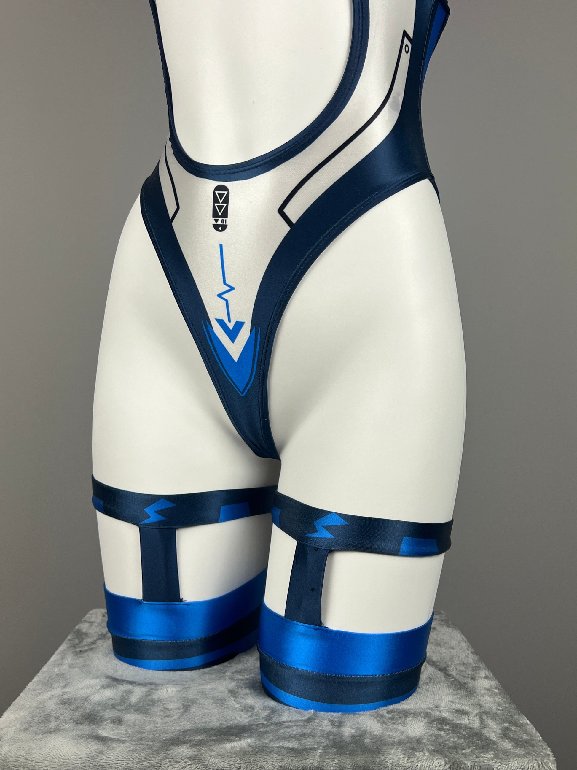 Anime Sci-fi Spandex Sexy Swim Racing Suit Wet Suit Cosplay Costume Bodysuit - www.Shopthatapp.com