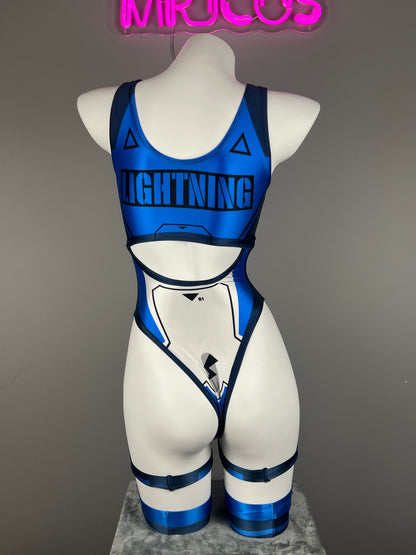 Anime Sci-fi Spandex Sexy Swim Racing Suit Wet Suit Cosplay Costume Bodysuit - www.Shopthatapp.com
