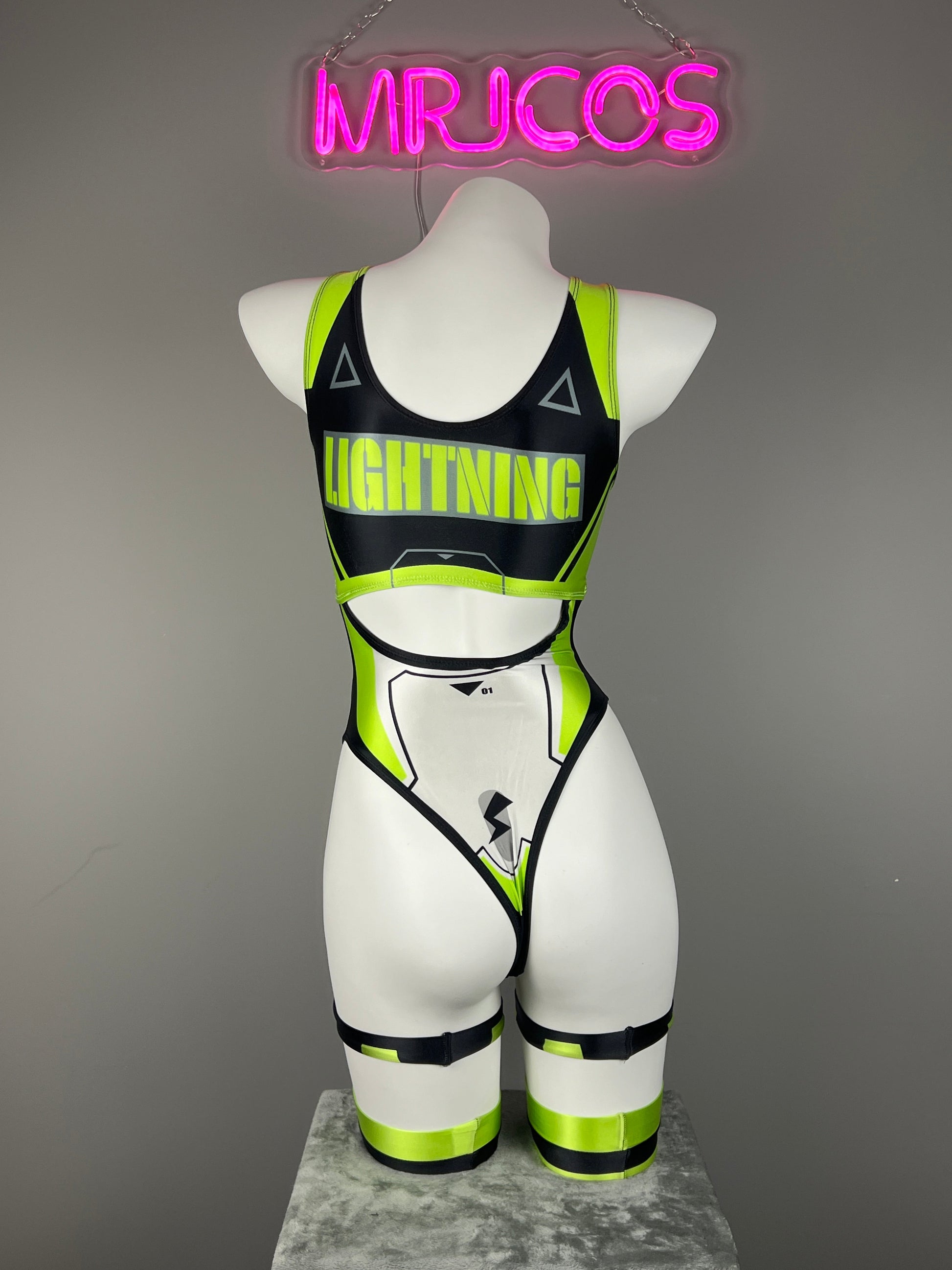 Anime Sci-fi Spandex Sexy Swim Racing Suit Wet Suit Cosplay Costume Bodysuit - www.Shopthatapp.com