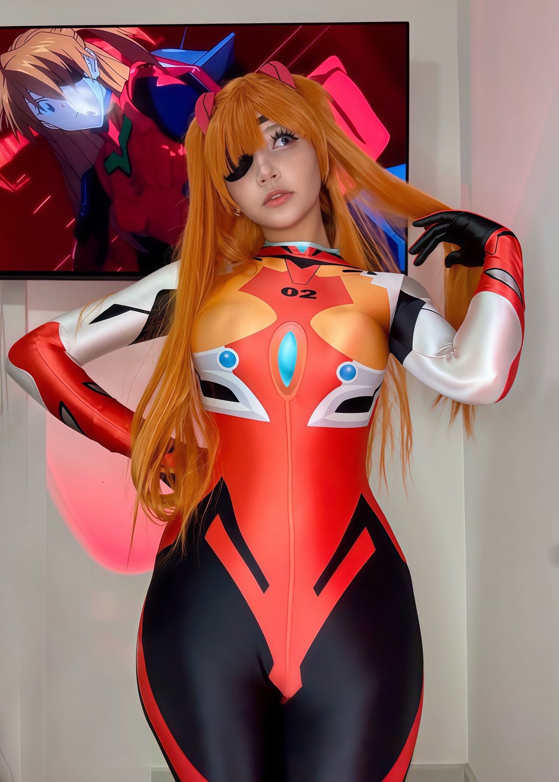 Anime Style Spandex Cosplay Plug Suit Halloween Costume Zentai - www.Shopthatapp.com