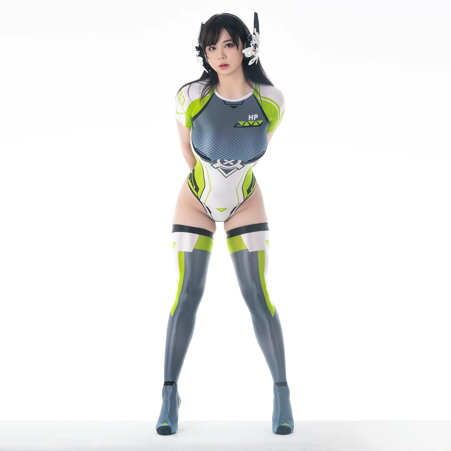 Anime Sci-fi Spandex Swimwear Racing Suit Wet Suit Race Queen Costume - www.Shopthatapp.com